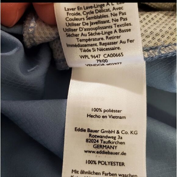 Eddie Bauer Camp/Hiking Sleeveless Shirt - Picture 9 of 10